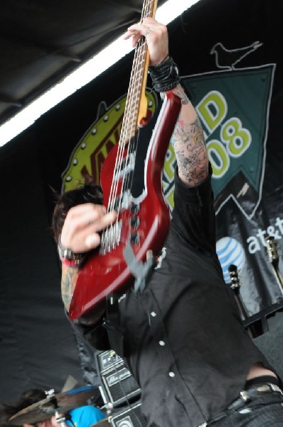 Norma Jean on the Route 66 Stage, Warped Tour, Verizon Wireless Amphitheate