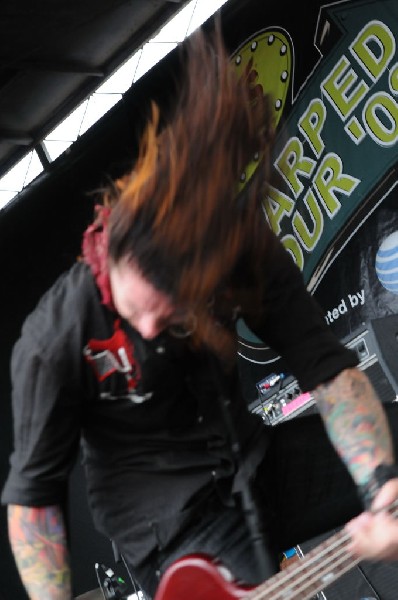 Norma Jean on the Route 66 Stage, Warped Tour, Verizon Wireless Amphitheate