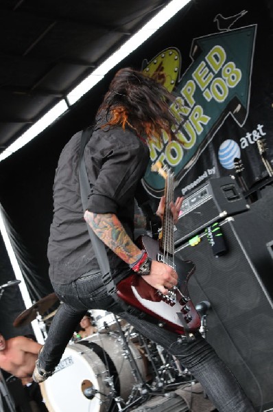 Norma Jean on the Route 66 Stage, Warped Tour, Verizon Wireless Amphitheate