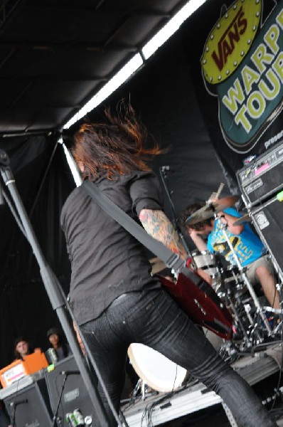 Norma Jean on the Route 66 Stage, Warped Tour, Verizon Wireless Amphitheate