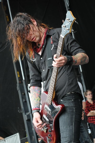 Norma Jean on the Route 66 Stage, Warped Tour, Verizon Wireless Amphitheate