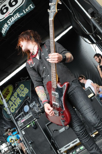 Norma Jean on the Route 66 Stage, Warped Tour, Verizon Wireless Amphitheate