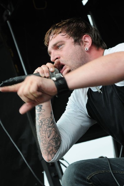 Norma Jean on the Route 66 Stage, Warped Tour, Verizon Wireless Amphitheate