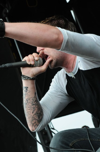 Norma Jean on the Route 66 Stage, Warped Tour, Verizon Wireless Amphitheate