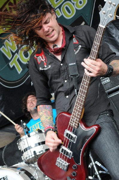 Norma Jean on the Route 66 Stage, Warped Tour, Verizon Wireless Amphitheate