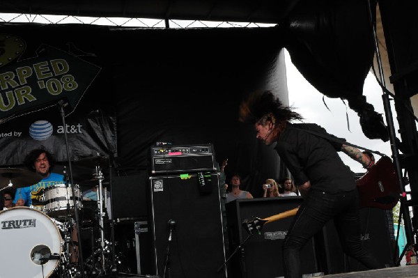 Norma Jean on the Route 66 Stage, Warped Tour, Verizon Wireless Amphitheate