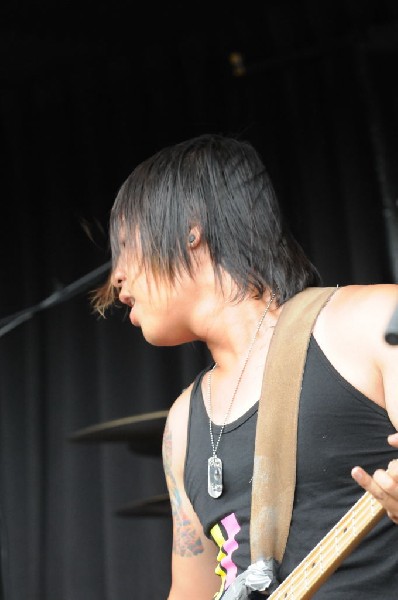 Panima on the Ernie Ball Stage, Warped Tour, Verizon Wireless Amphitheater,
