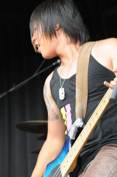 Panima on the Ernie Ball Stage, Warped Tour, Verizon Wireless Amphitheater,