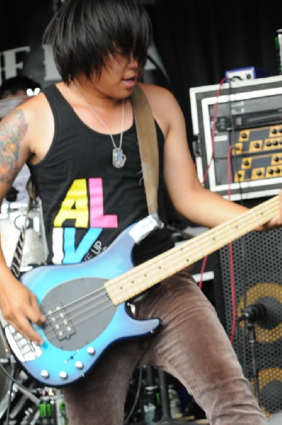 Panima on the Ernie Ball Stage, Warped Tour, Verizon Wireless Amphitheater,