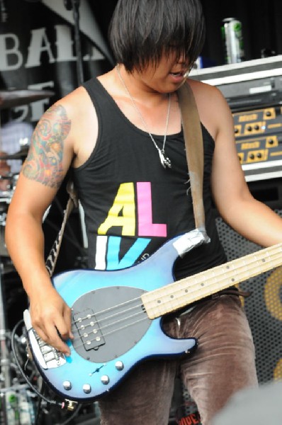 Panima on the Ernie Ball Stage, Warped Tour, Verizon Wireless Amphitheater,