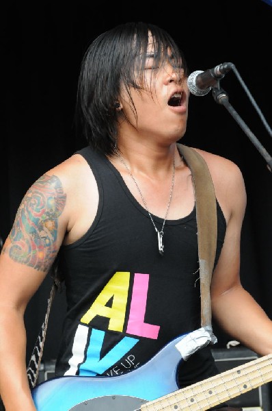 Panima on the Ernie Ball Stage, Warped Tour, Verizon Wireless Amphitheater,