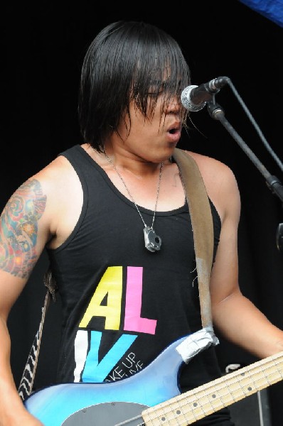 Panima on the Ernie Ball Stage, Warped Tour, Verizon Wireless Amphitheater,