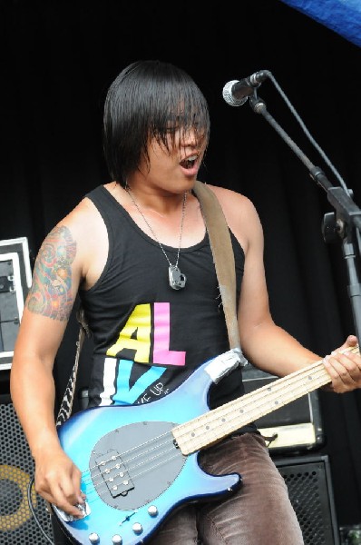 Panima on the Ernie Ball Stage, Warped Tour, Verizon Wireless Amphitheater,