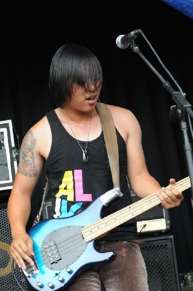 Panima on the Ernie Ball Stage, Warped Tour, Verizon Wireless Amphitheater,