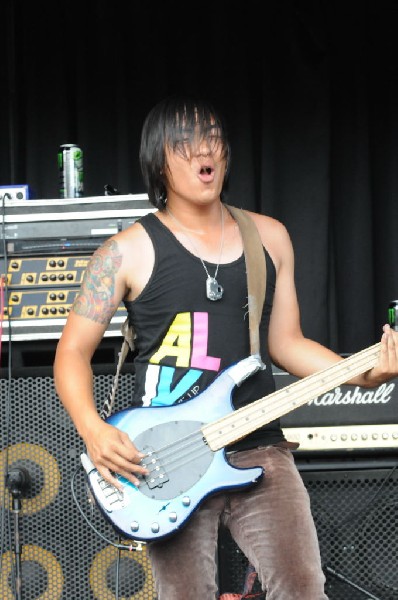 Panima on the Ernie Ball Stage, Warped Tour, Verizon Wireless Amphitheater,