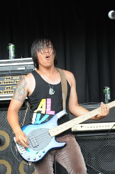 Panima on the Ernie Ball Stage, Warped Tour, Verizon Wireless Amphitheater,