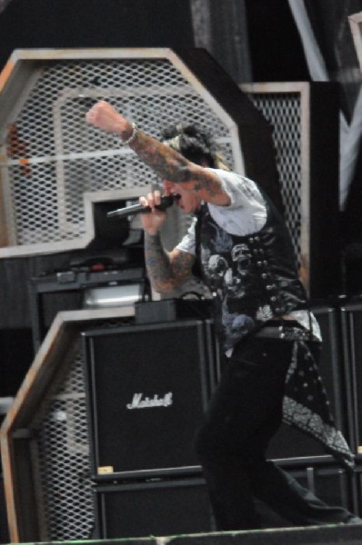 Papa Roach at the Verizon Wireless Amphitheater, Selma, Texas