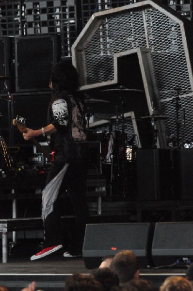 Papa Roach at the Verizon Wireless Amphitheater, Selma, Texas