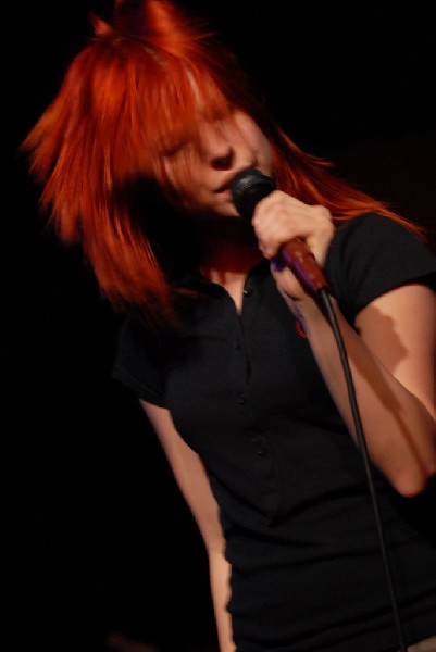 Paramore at La Zona Rosa, Austin, Texas 3/14/08 during SXSW 2008