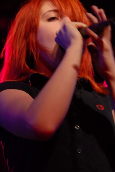 Paramore at La Zona Rosa, Austin, Texas 3/14/08 during SXSW 2008