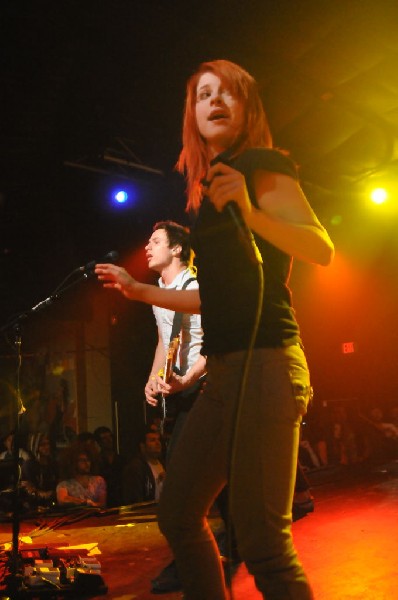 Paramore at La Zona Rosa, Austin, Texas 3/14/08 during SXSW 2008