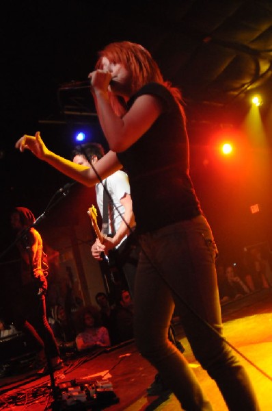 Paramore at La Zona Rosa, Austin, Texas 3/14/08 during SXSW 2008