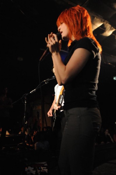 Paramore at La Zona Rosa, Austin, Texas 3/14/08 during SXSW 2008