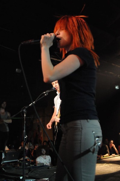Paramore at La Zona Rosa, Austin, Texas 3/14/08 during SXSW 2008