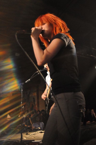 Paramore at La Zona Rosa, Austin, Texas 3/14/08 during SXSW 2008