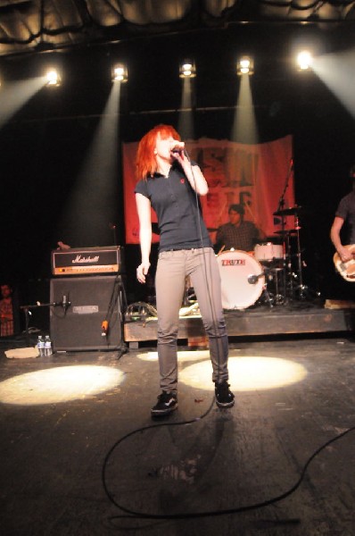 Paramore at La Zona Rosa, Austin, Texas 3/14/08 during SXSW 2008