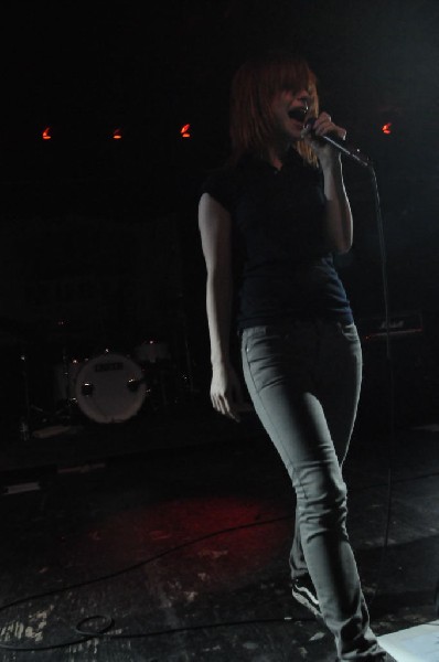 Paramore at La Zona Rosa, Austin, Texas 3/14/08 during SXSW 2008