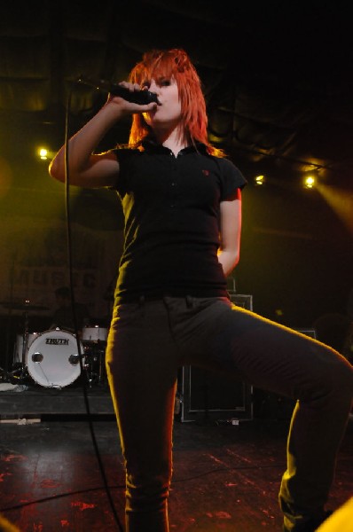 Paramore at La Zona Rosa, Austin, Texas 3/14/08 during SXSW 2008