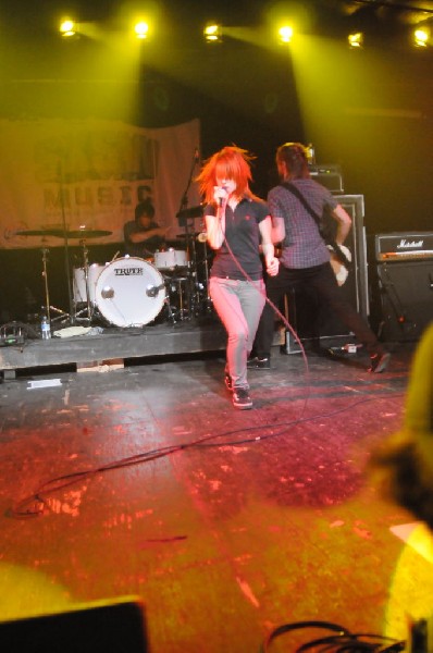 Paramore at La Zona Rosa, Austin, Texas 3/14/08 during SXSW 2008