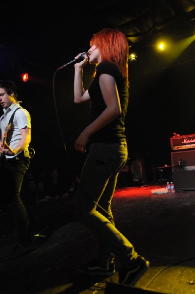 Paramore at La Zona Rosa, Austin, Texas 3/14/08 during SXSW 2008