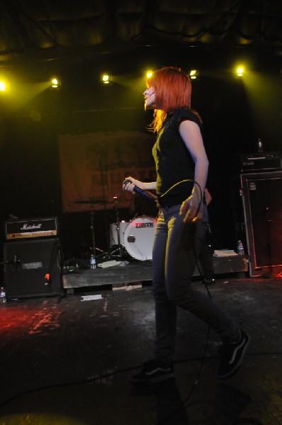 Paramore at La Zona Rosa, Austin, Texas 3/14/08 during SXSW 2008