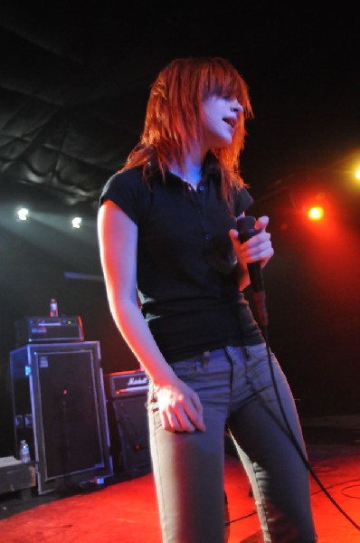 Paramore at La Zona Rosa, Austin, Texas 3/14/08 during SXSW 2008