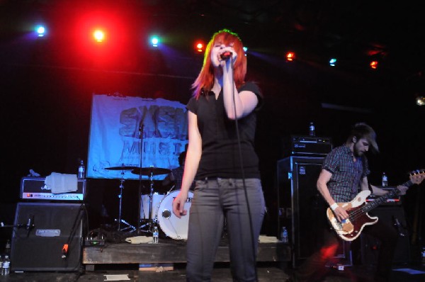 Paramore at La Zona Rosa, Austin, Texas 3/14/08 during SXSW 2008