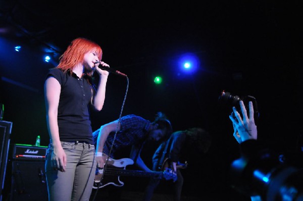 Paramore at La Zona Rosa, Austin, Texas 3/14/08 during SXSW 2008
