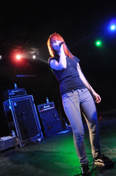 Paramore at La Zona Rosa, Austin, Texas 3/14/08 during SXSW 2008