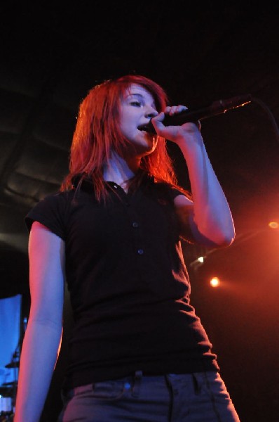 Paramore at La Zona Rosa, Austin, Texas 3/14/08 during SXSW 2008