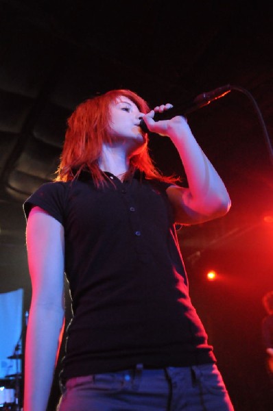 Paramore at La Zona Rosa, Austin, Texas 3/14/08 during SXSW 2008