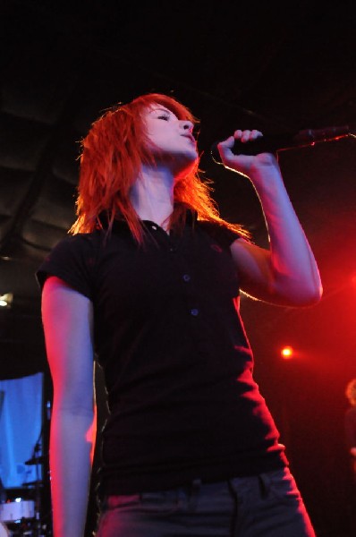 Paramore at La Zona Rosa, Austin, Texas 3/14/08 during SXSW 2008