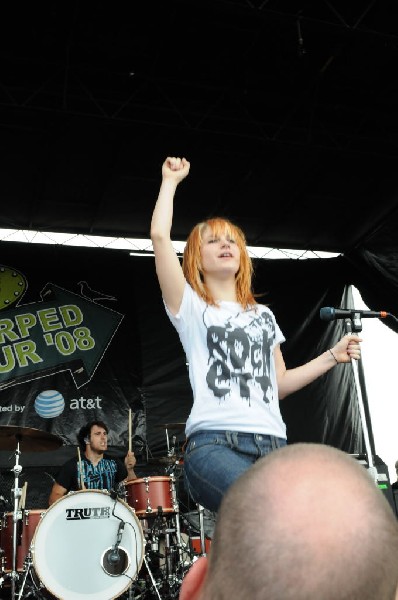 Paramore on the Route 66 Stage, Warped Tour, Verizon Wireless Amphitheater,