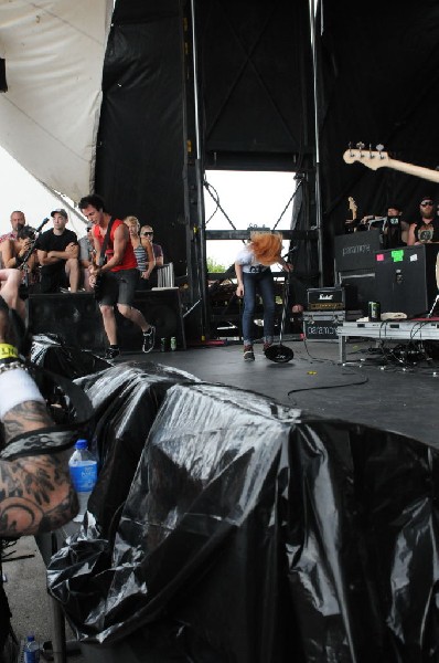 Paramore on the Route 66 Stage, Warped Tour, Verizon Wireless Amphitheater,