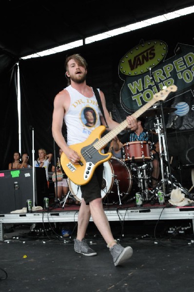 Paramore on the Route 66 Stage, Warped Tour, Verizon Wireless Amphitheater,