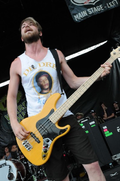 Paramore on the Route 66 Stage, Warped Tour, Verizon Wireless Amphitheater,