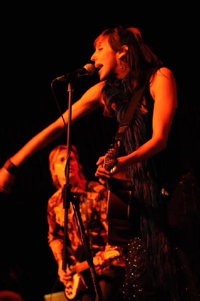 Patricia Vonne at the Help Austin Help Haiti Benefit, Austin Music Hall