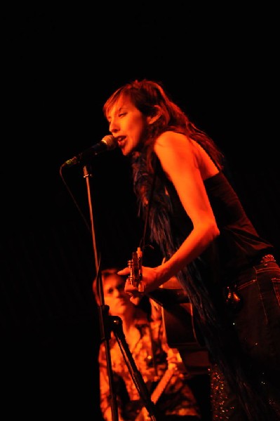 Patricia Vonne at the Help Austin Help Haiti Benefit, Austin Music Hall