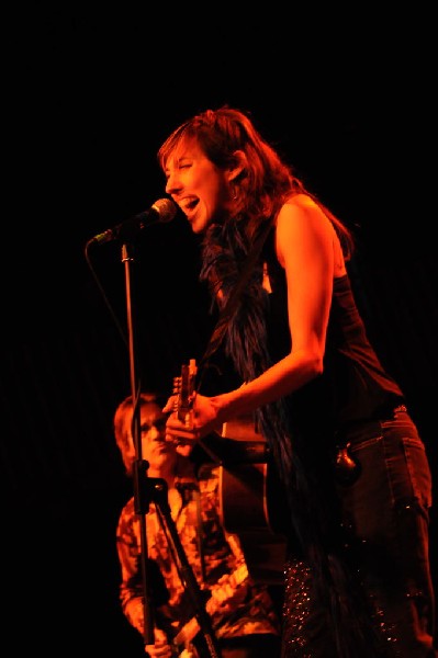 Patricia Vonne at the Help Austin Help Haiti Benefit, Austin Music Hall