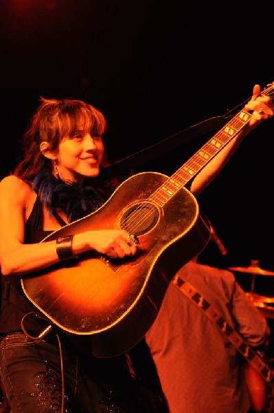 Patricia Vonne at the Help Austin Help Haiti Benefit, Austin Music Hall